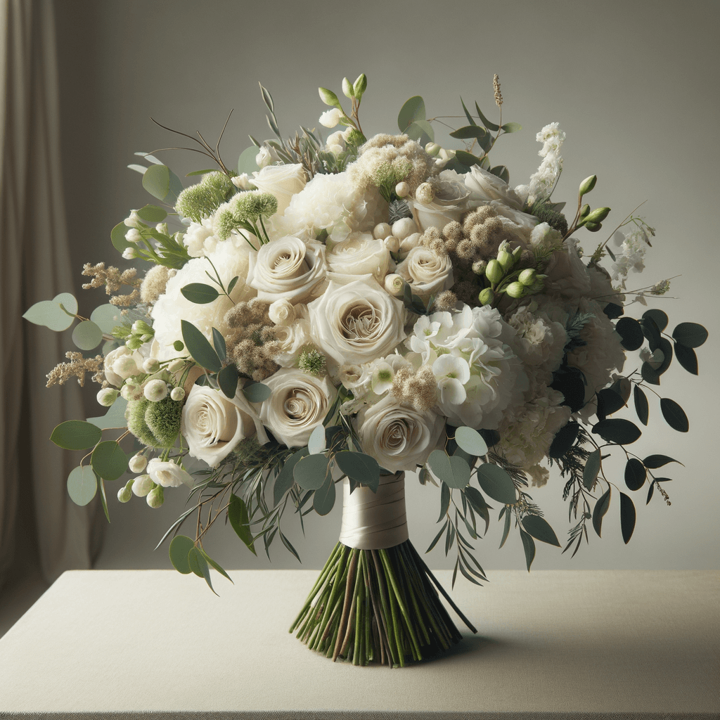 40's wedding flowers hero