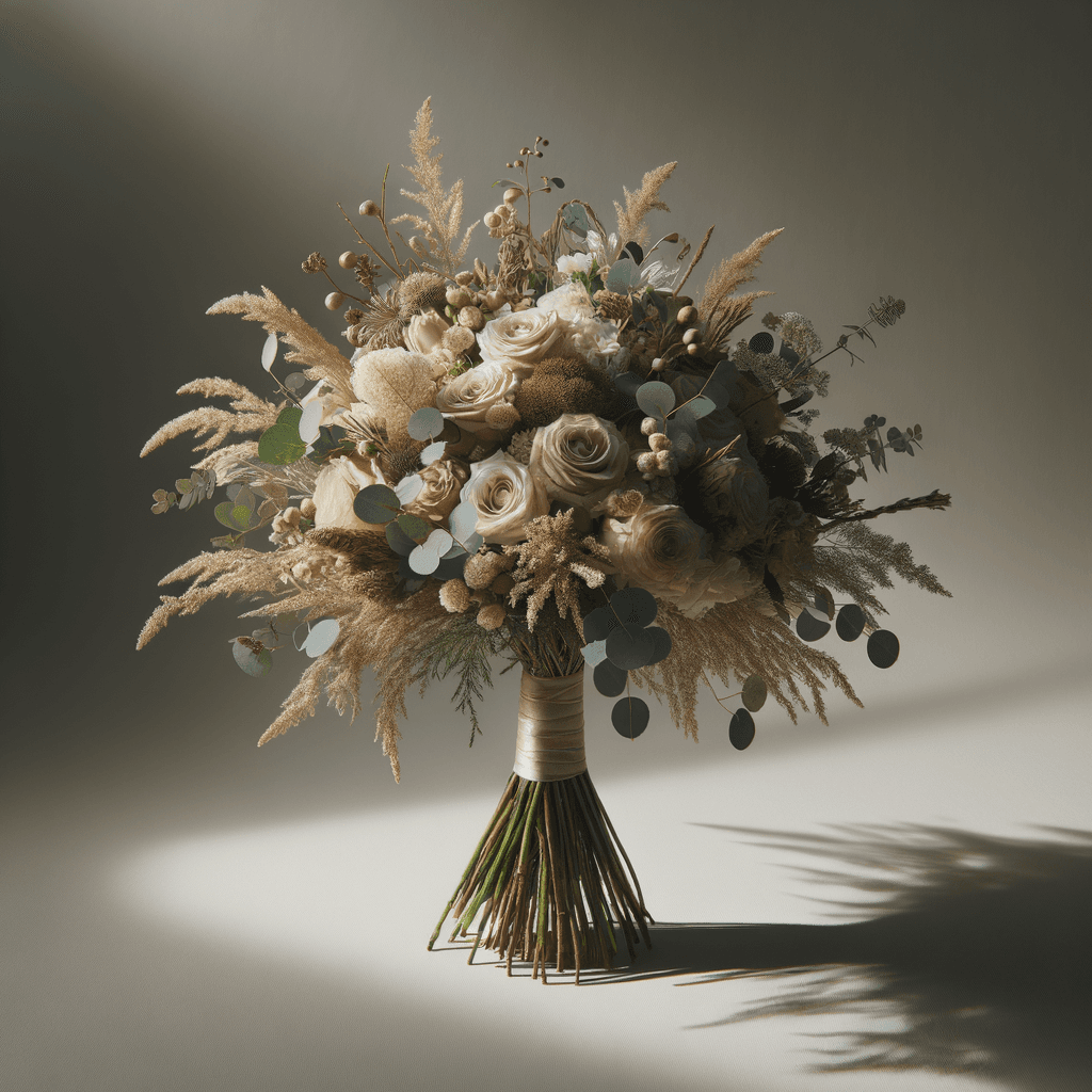 70's wedding flowers hero