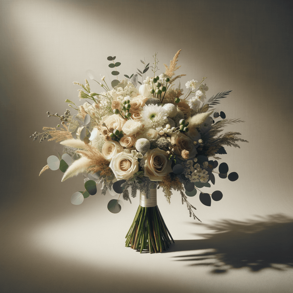 Classic wedding flowers hero