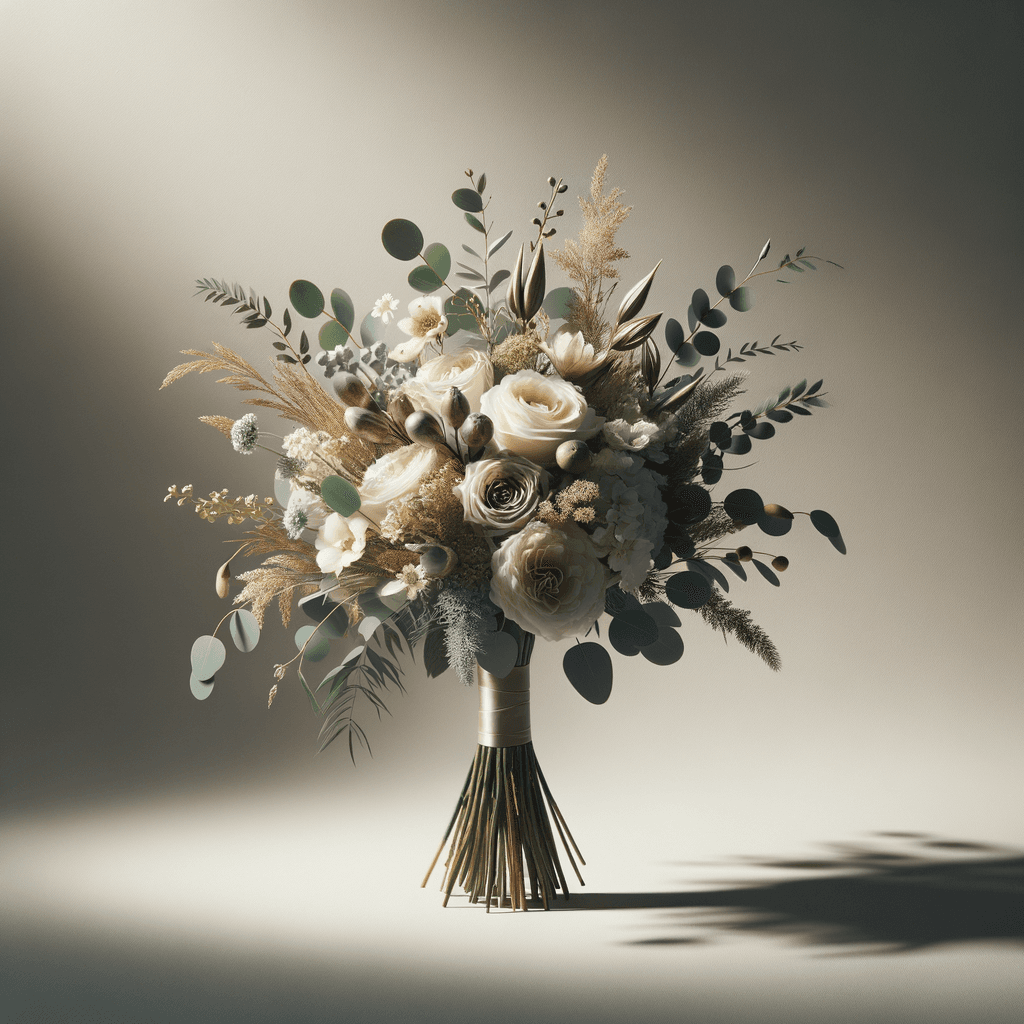 Cocktail wedding flowers hero