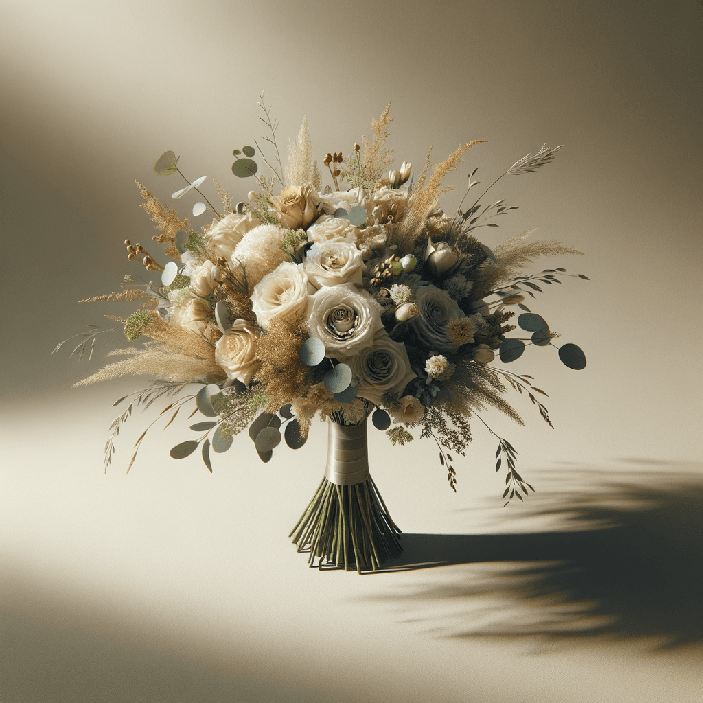 Crystal wedding flowers hero