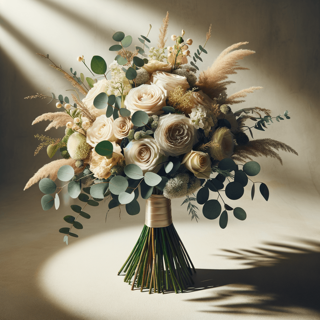 Disco wedding flowers hero