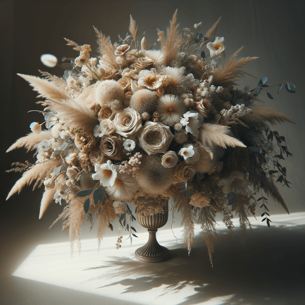 Fantasy wedding flowers hero