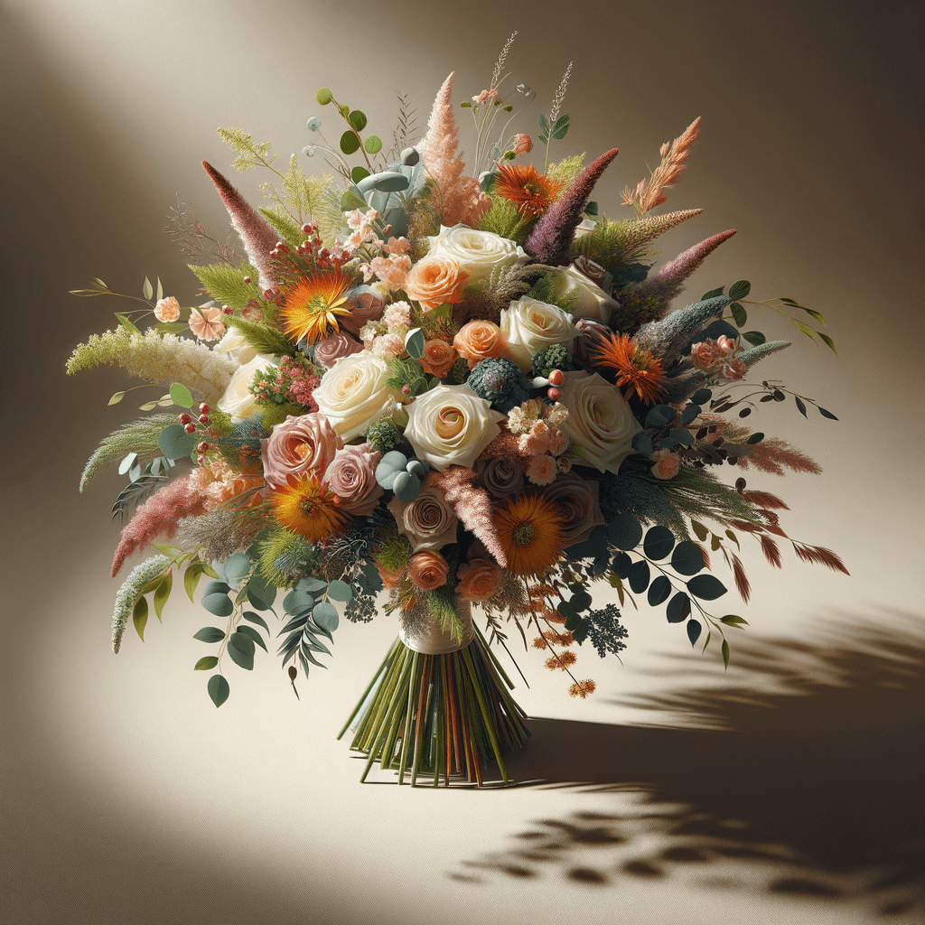 Fiesta wedding flowers hero