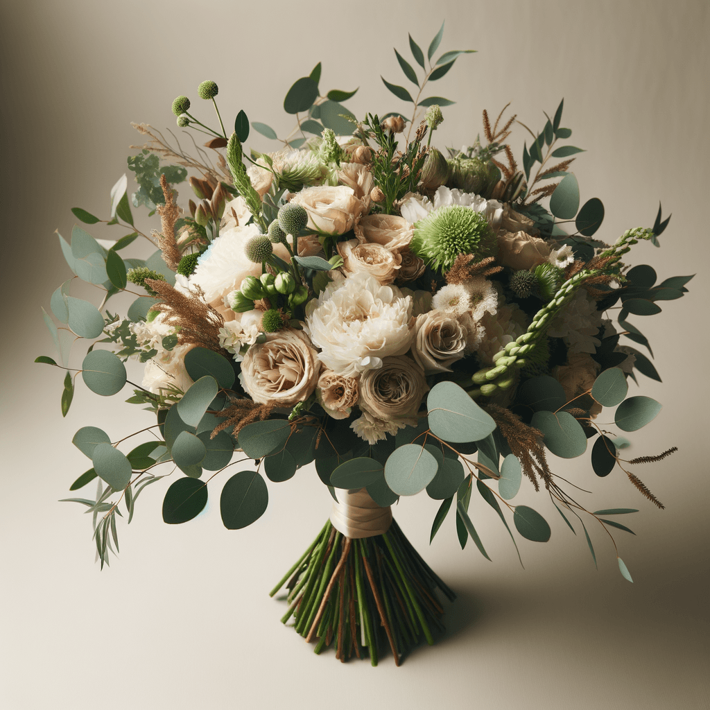 Forest wedding flowers hero