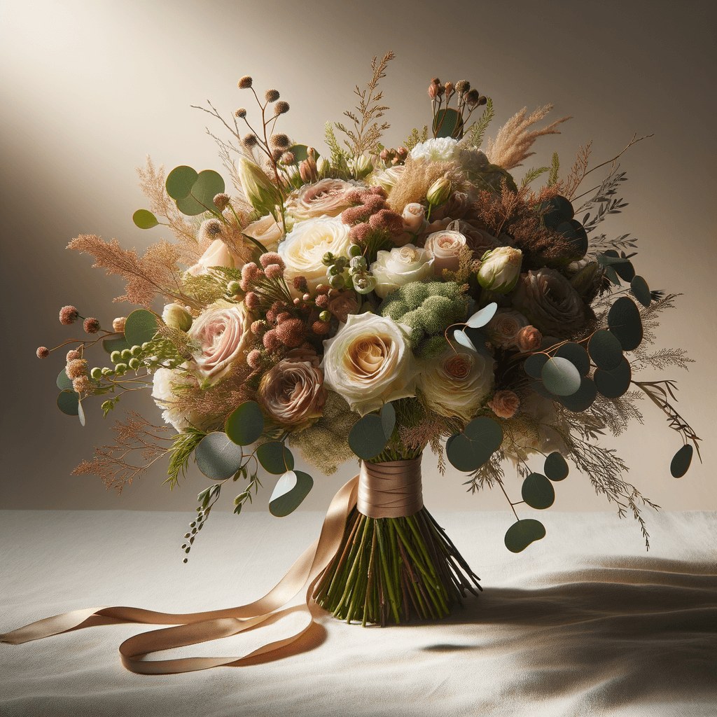 Garden wedding flowers hero