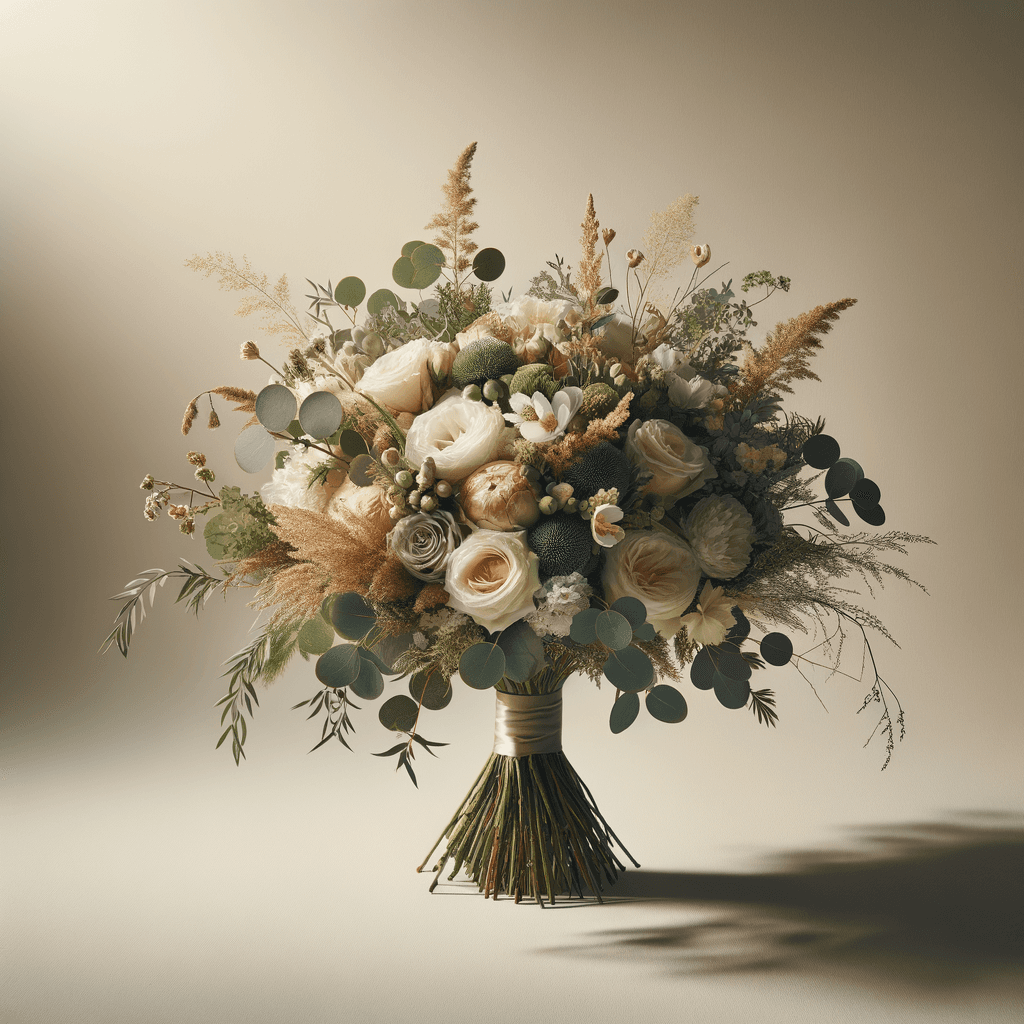 Nature wedding flowers hero