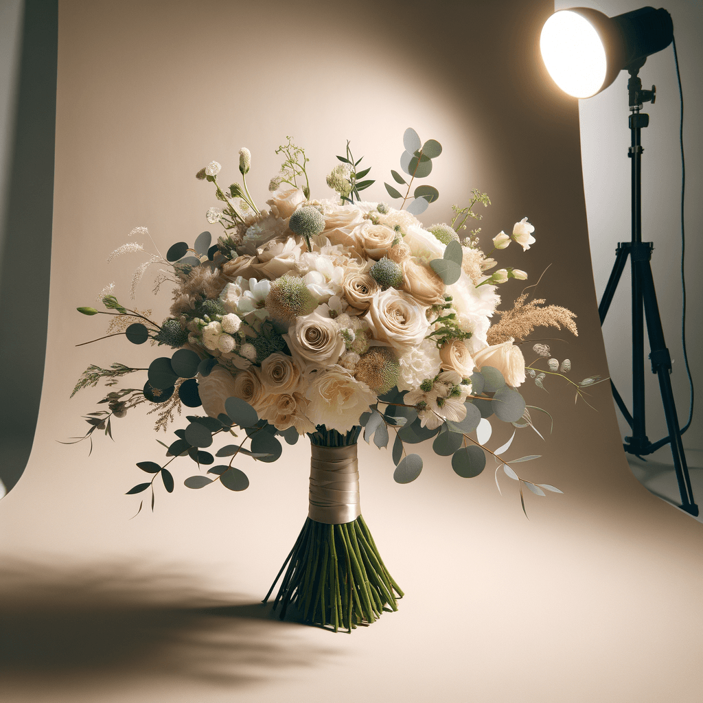 Outdoor wedding flowers hero