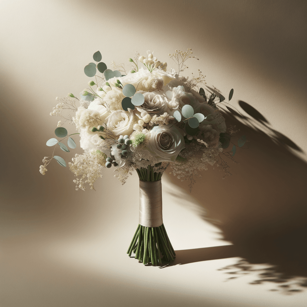 Simple wedding flowers hero