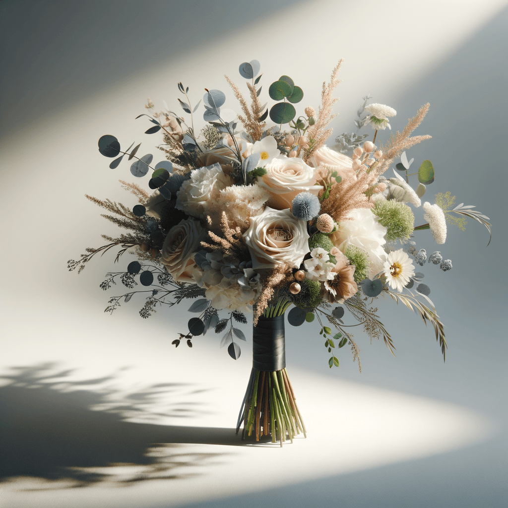 Twilight wedding flowers hero