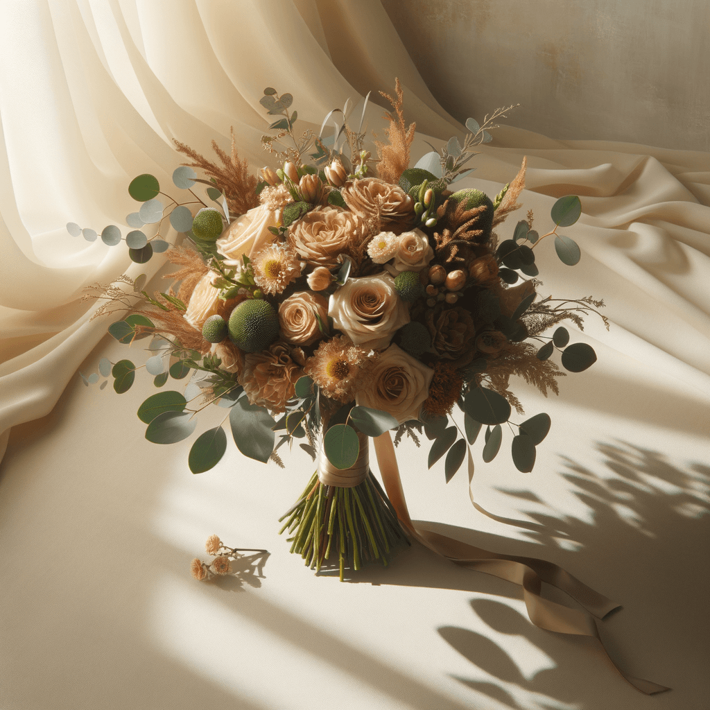 Fall wedding flowers hero